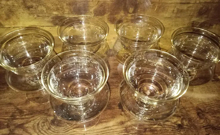 Vintage Princess House Crystal Heritage Collection Shrimp Cocktail Glasses set of 5