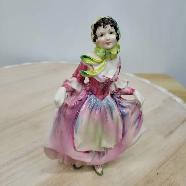 Lovely "Suzette" Porcelain Woman Figurine - Made in Japan
