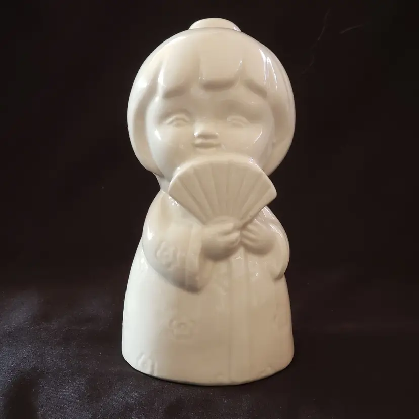 Benihana Sakura Girl Tiki Mug - Ceramic with Fan, Geisha Dress & Benihana Logo