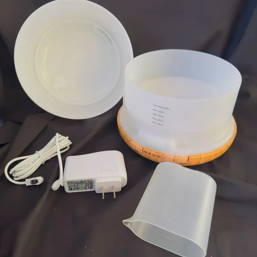 #1817 Asakuki 500ML Premium Essential Oil Diffuser 5 in 1 Ultrasonic Aromatherapy