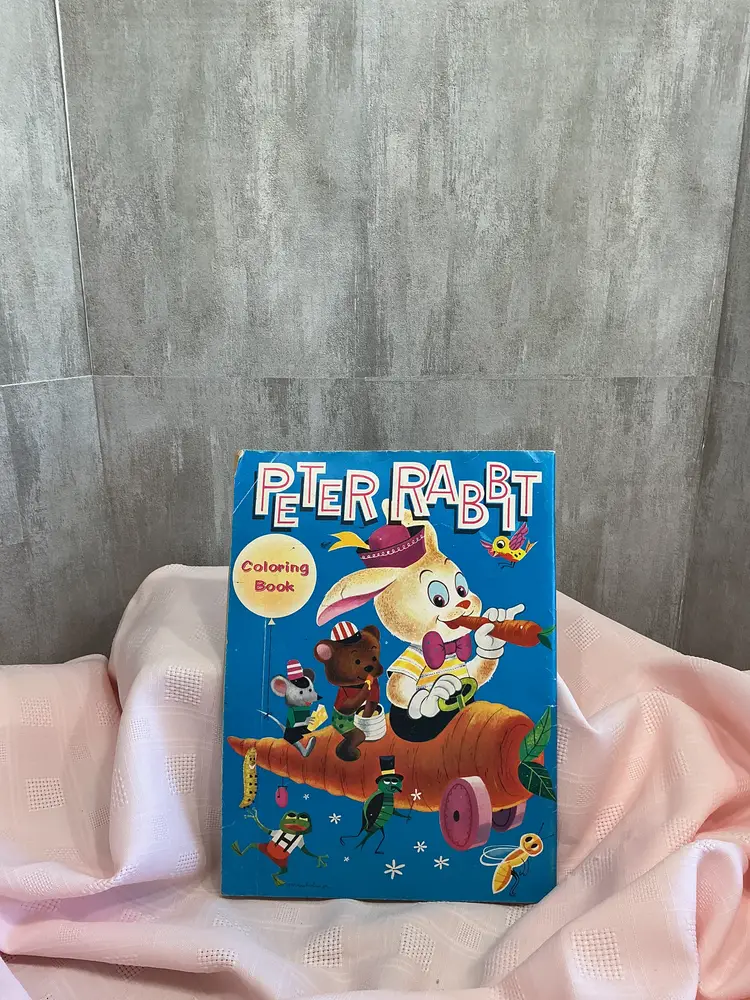 #61 Peter Rabbit coloring book 1978