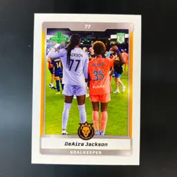 DeAira Jackson 2025 Parkside NWSL Vol 2 Image Variation SP /100 Soccer Card