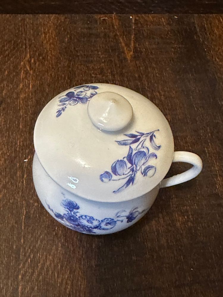 Aplico LAMALLE NY CITY pattern VINTAGE MUSTARD JAR