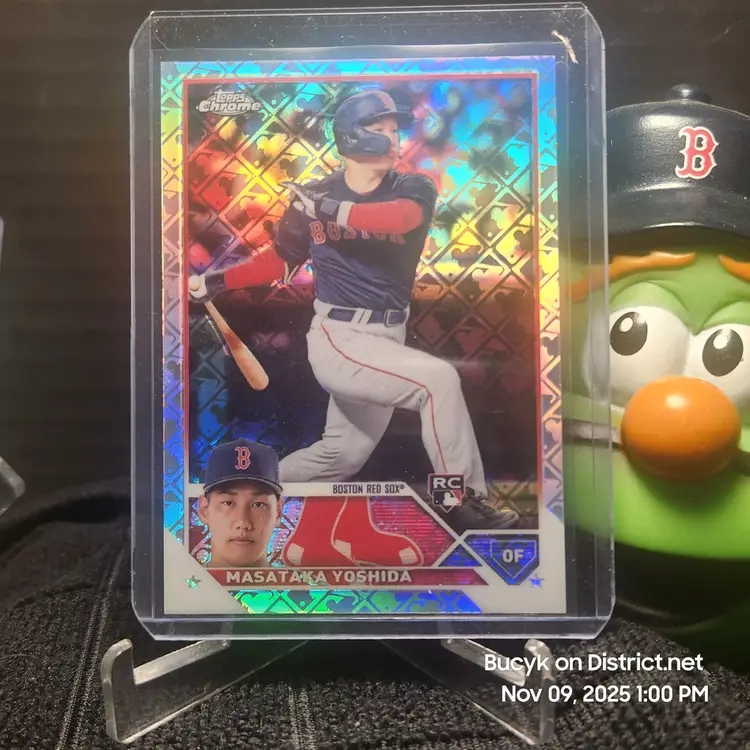 2023 Topps Chrome Logofractor - Masataka Yoshida Boston Red Sox