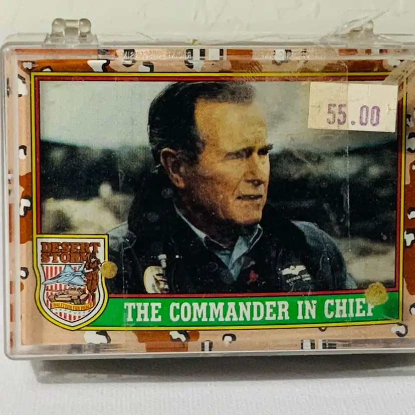 Complete Vintage 1991 Desert Storm Trading Cards Sticker Set 88 Cards Set 2