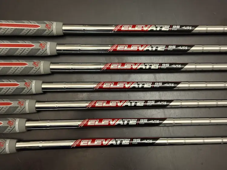 Callaway Apex Forged Iron Set 4-PW, Elevate 95g Regular Flex, Midsize Align Grip