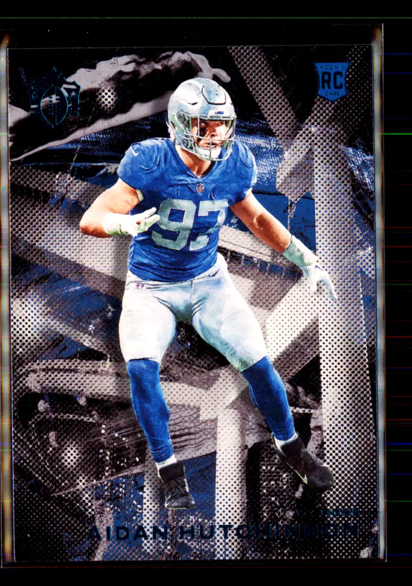 Aidan Hutchinson 2022 Panini Chronicles Teal Gridiron Kings #GK-10 - (113) - Detroit Lions