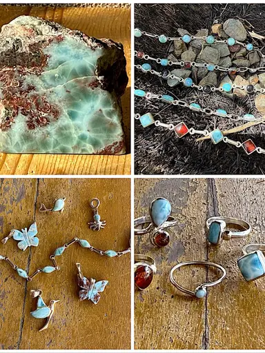 Larimar & Amber Straight From DR! 