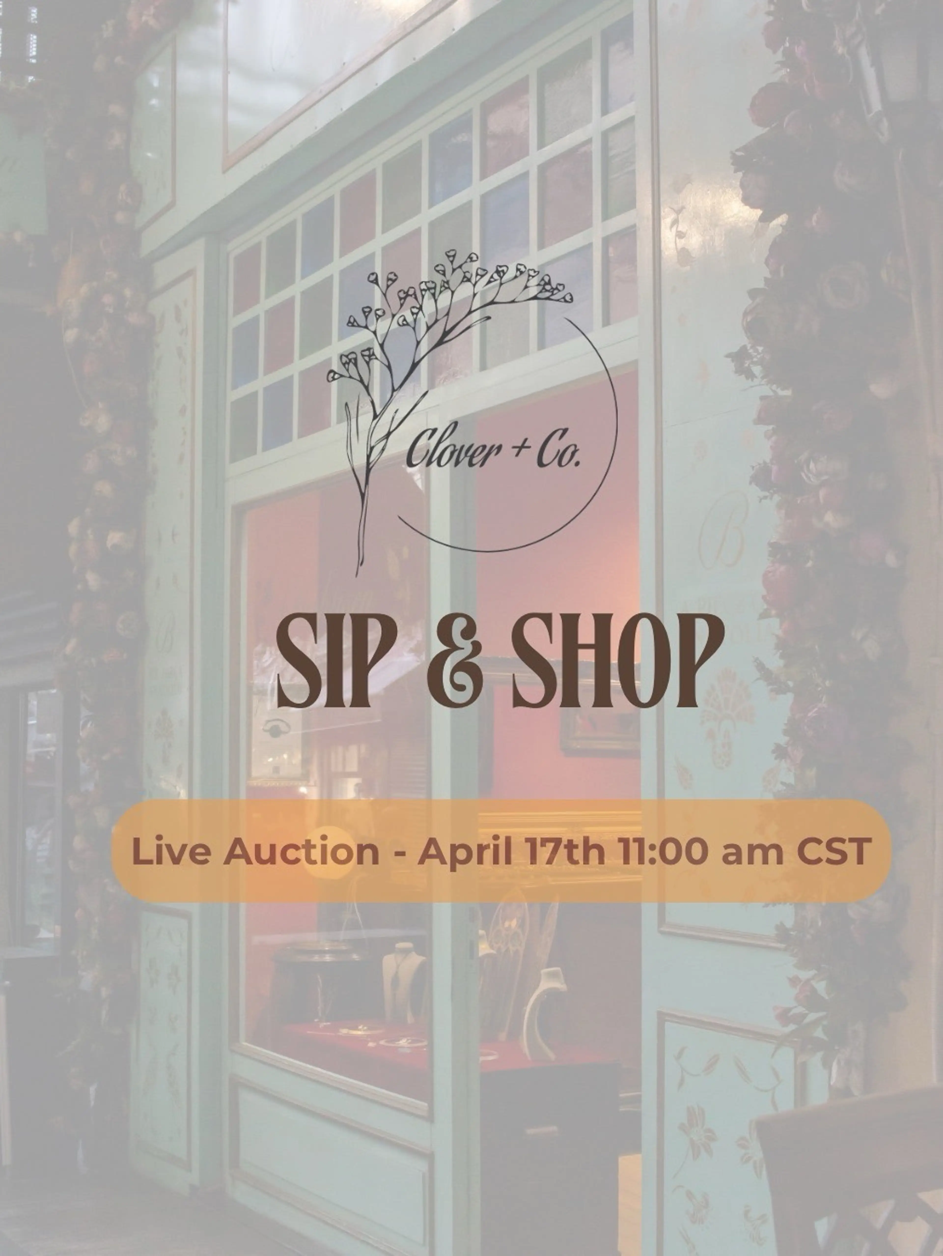 Sip & Shop with Amy at A Memorable Antique 