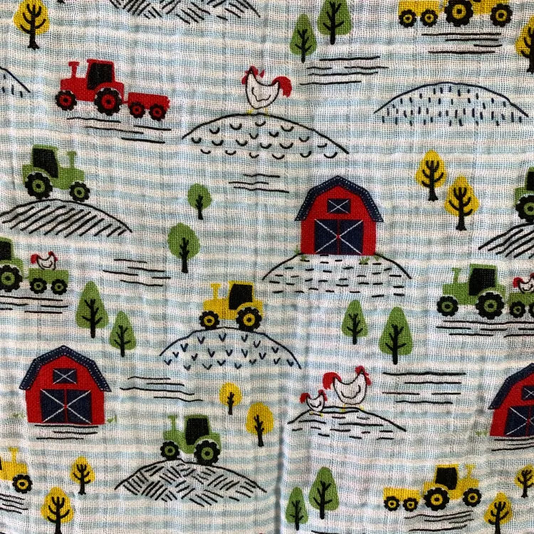 Mud Pie Cotton Baby Swaddling Blanket