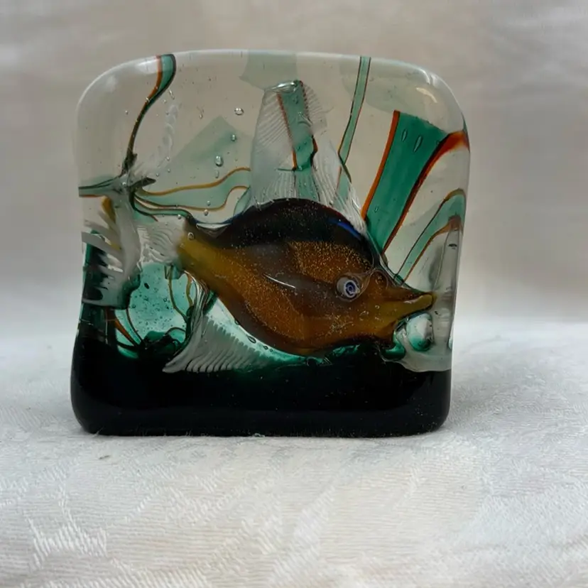 Vintage MCM 1950s Murano - Alfredo Bernini For Cenedese - 1950s - Original Sticker #6150