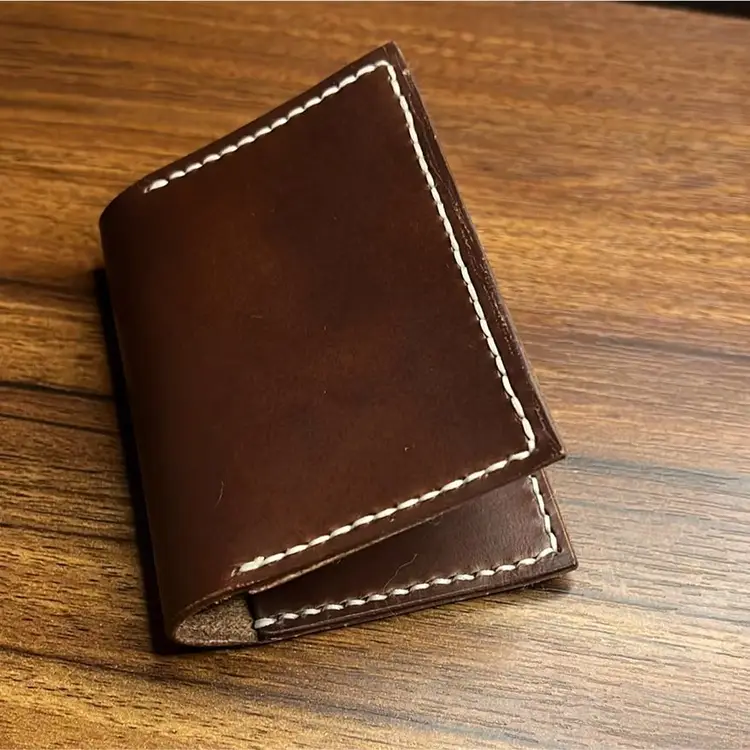 Handmade Horween Leather Bifold Wallet