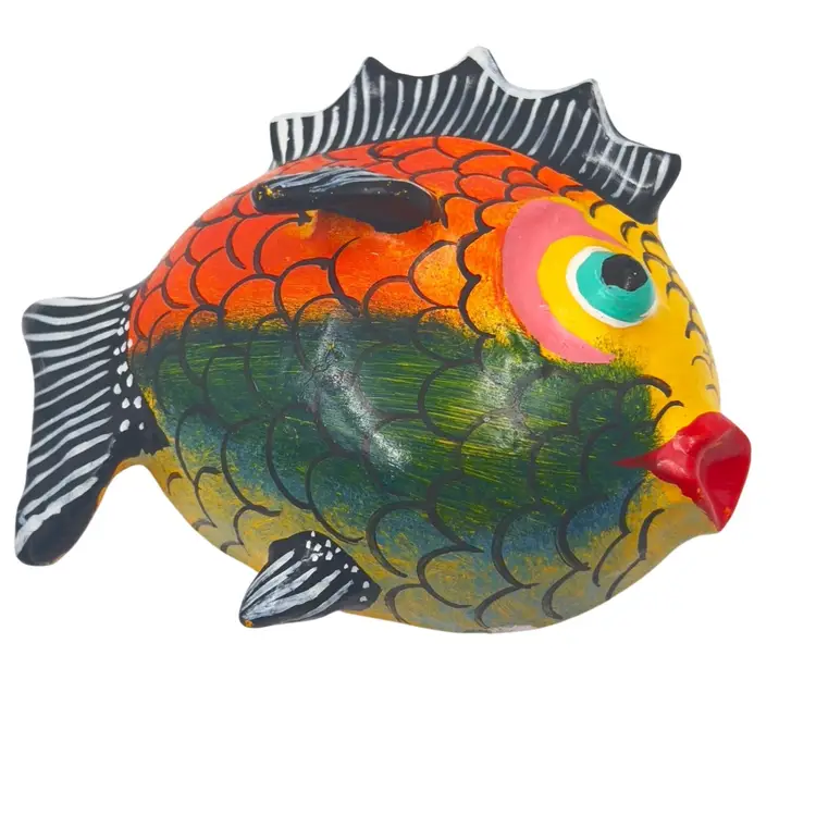 FISH WALL ART 
Mexican Folk Art