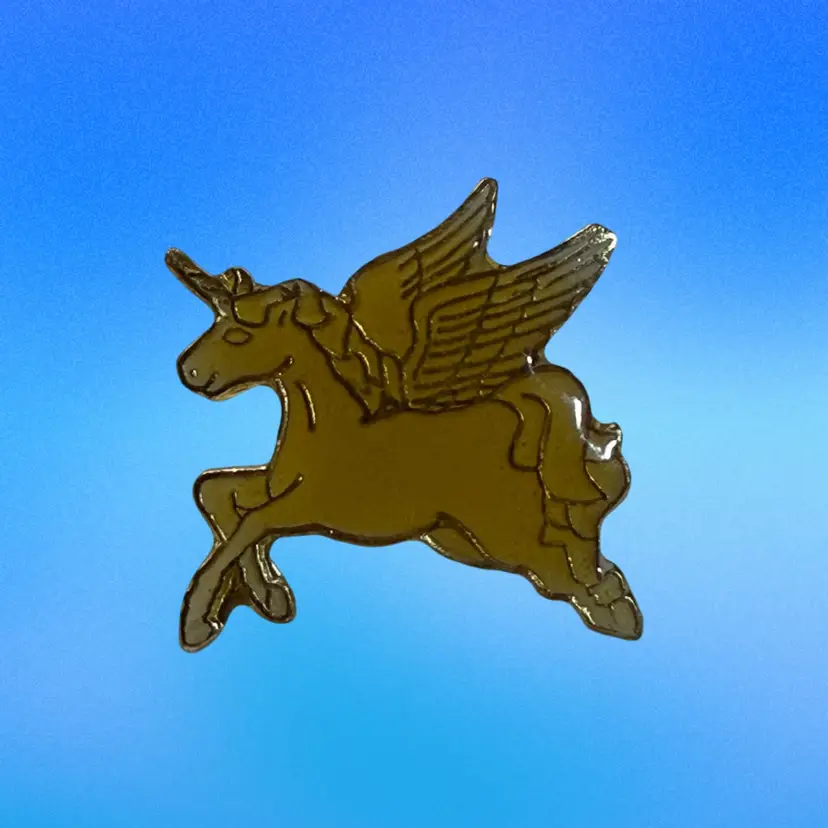 Vintage Unicorn Lapel Pin