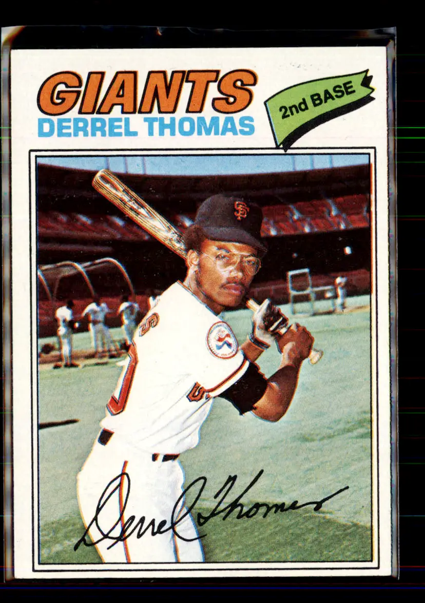 Derrel Thomas 1977 Topps #266 - (144) - San Francisco Giants
