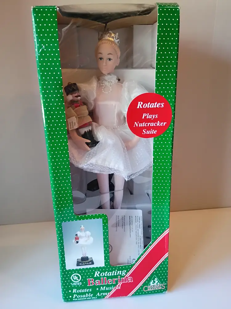 Musical Rotating Ballerina Doll