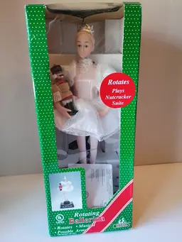 Musical Rotating Ballerina Doll