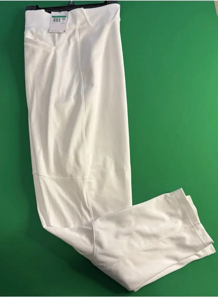 Nike Pants Mens Extra Large White Vapor Baseball Pants BQ6345-100 NWT