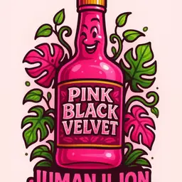 Stoners Choice Pink Black Velvet TC