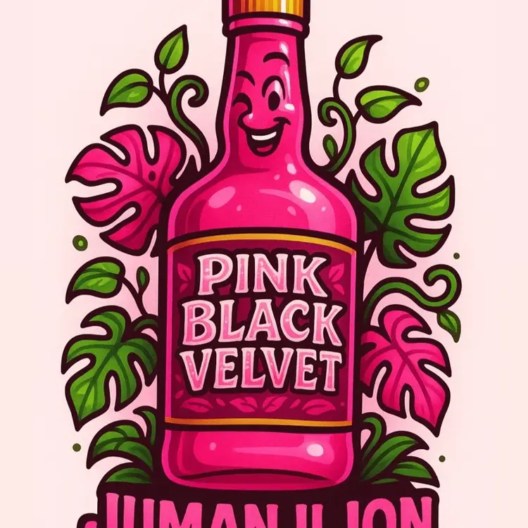 Stoners Choice Pink Black Velvet TC