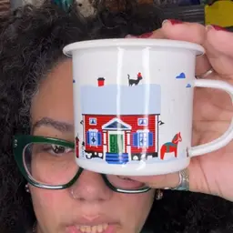 Dala Horse Ensnel Mug