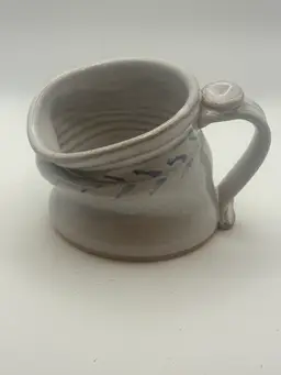 Studio Pottery ‘Melting’ Coffee Mug - Marked