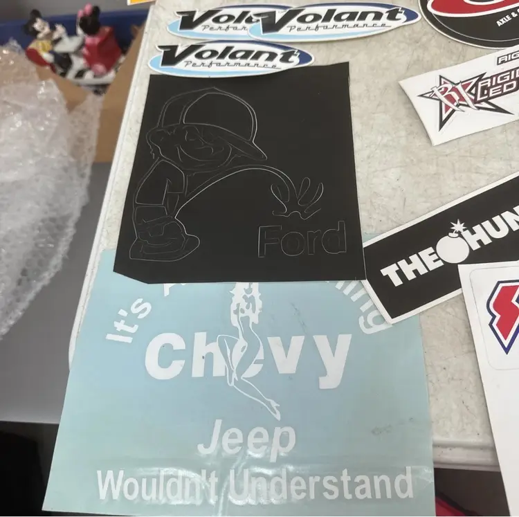 Large Lot Of Sticker Decals Chevy Jeep Ford Bully Dog Summit F-O-A Yukon Dura