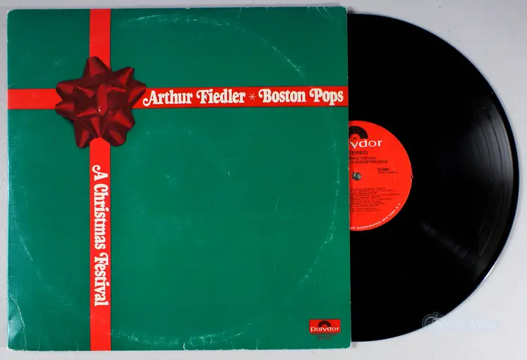 Arthur Fiedler - A Christmas Festival (1988) Vinyl LP • White Christmas, Holiday