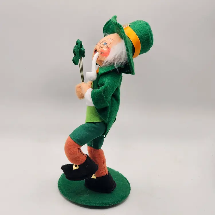 Annalee 10" doll St Patrick's Day Leprechaun Figurine
