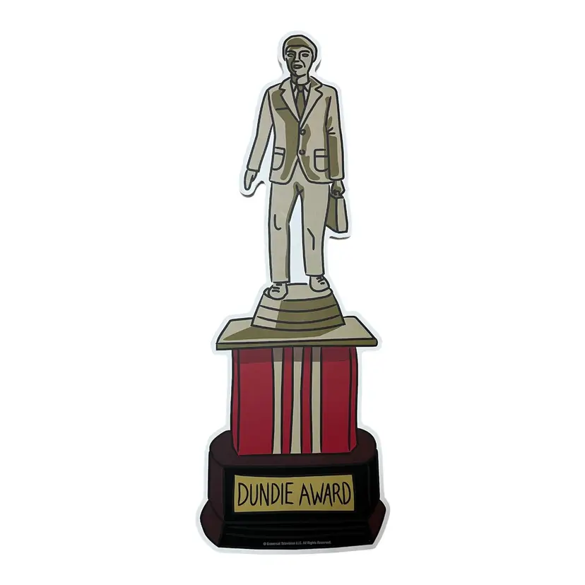 The Office Dundie Award Die-Cut Cardboard Standee - Hobby Lobby Discontinued