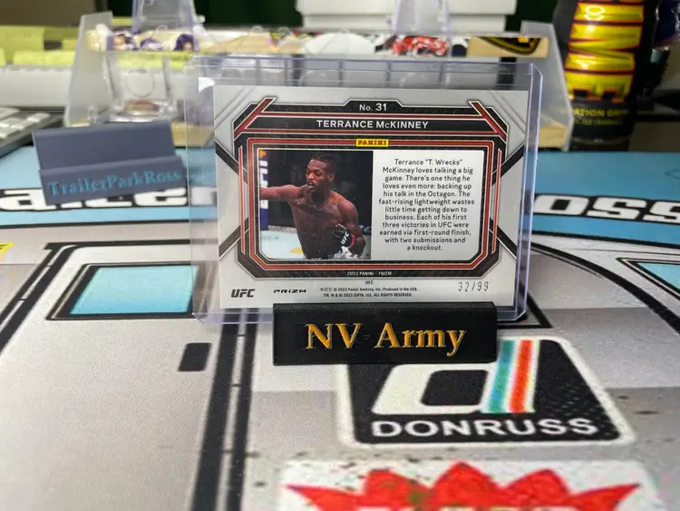 UFC- 2023 Panini Prizm Pandora Terrance McKinney /99