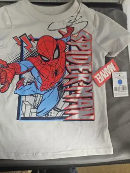 Boys Toddler Marvel Spiderman 2Pc Jogger Set New with Tags Size 12M