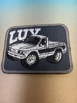Luv Chevy Trucks Vintage Trucker Hat Patch