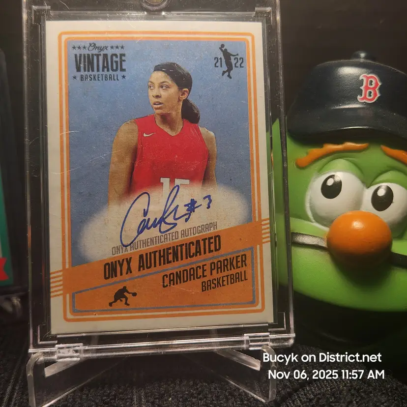 2021 Onyx Vintage Blue Ink - Candace Parker Los Angeles Sparks