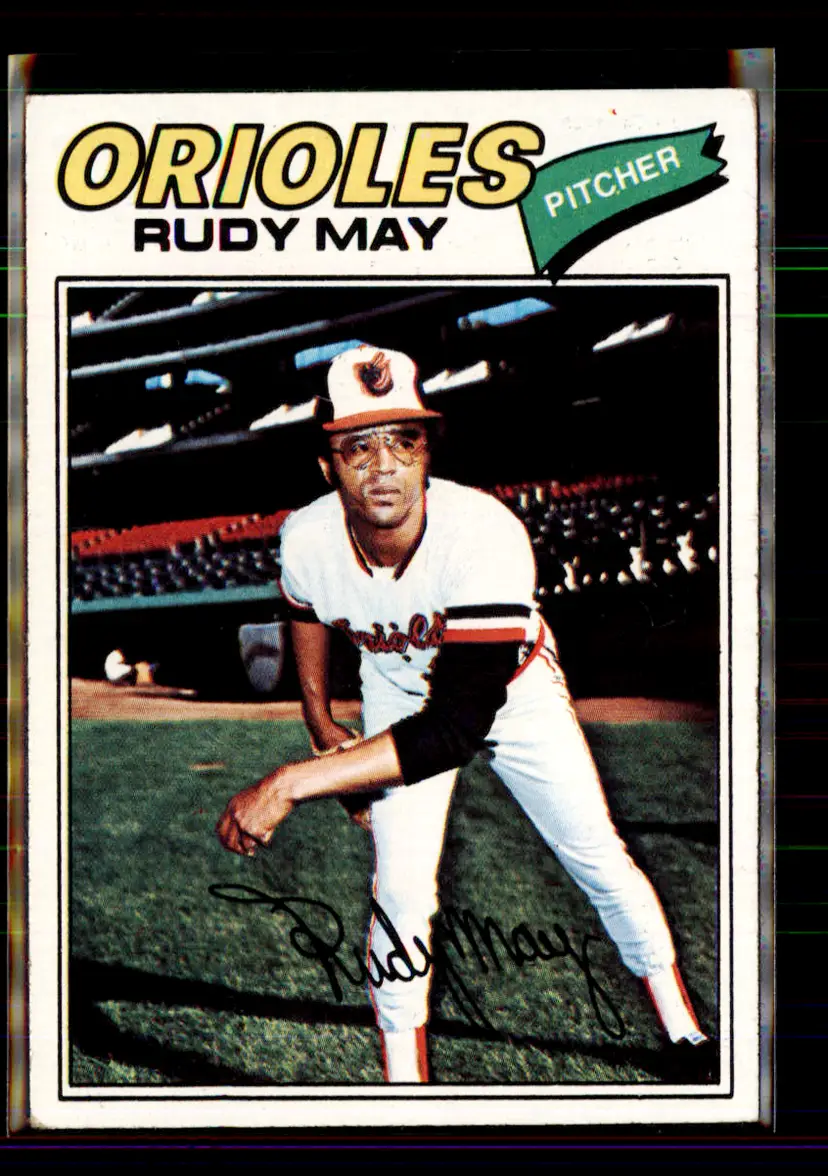 Rudy May 1977 Topps #56 - (144) - Baltimore Orioles