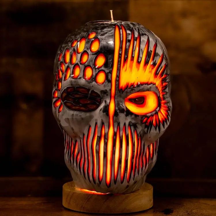 GLOW CANDLE: JS-3003-MELTED MASK