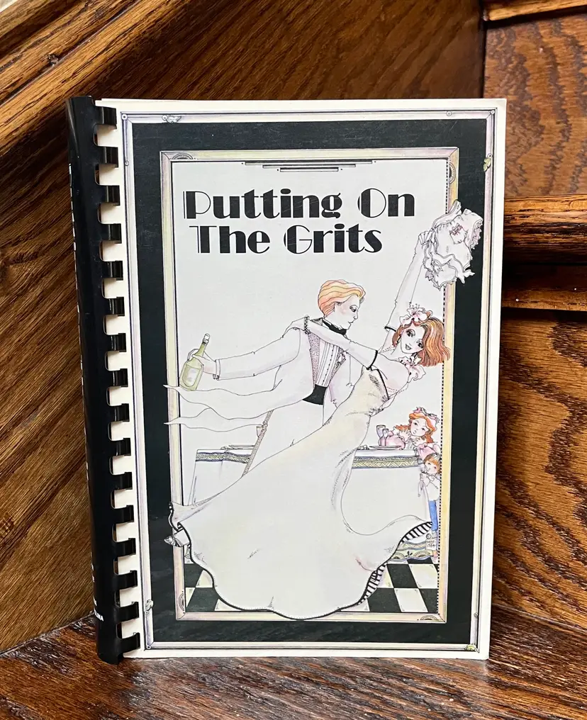 Putting On The Grits Junior League of Columbia South Carolina Spiral Bound Recipe Cook Book