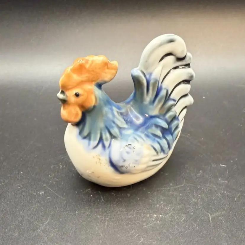 Otagiri Mini Ceramic Rooster Figurine
