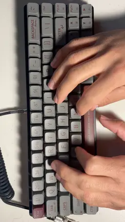 Custom GMMK2 “Red Monster” Mechanical Keyboard. Linear Switches. Lube And More