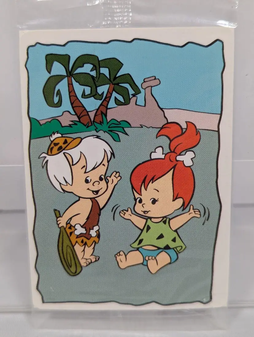 1990 Mother's Cookies Flintstones Pebbles & Bam Bam In Original Package