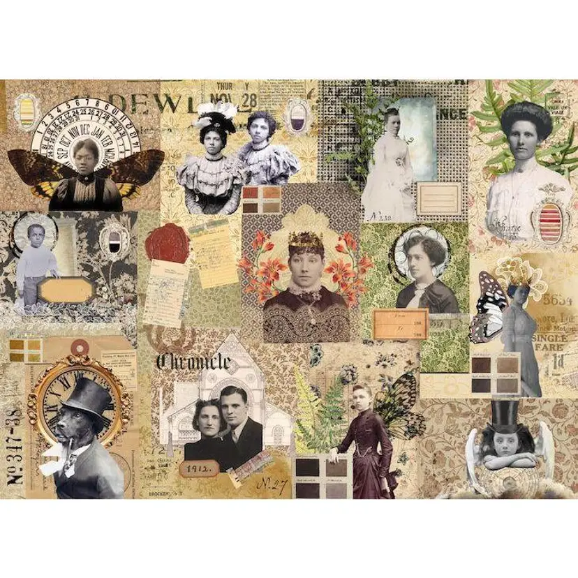 Roycycled - Photo Journal Masterboard Decoupage Paper