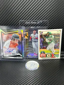 Oakland A's Lot w/ #'d Auto