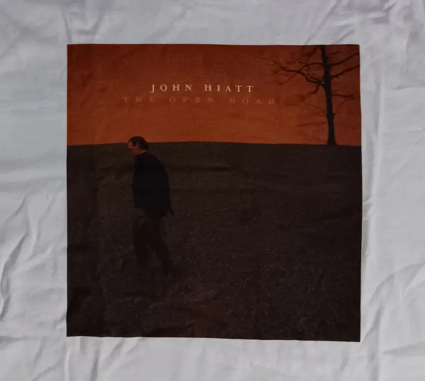 John Hiatt The Open Road t-shirt NEW nwot Rock Blues Country concert