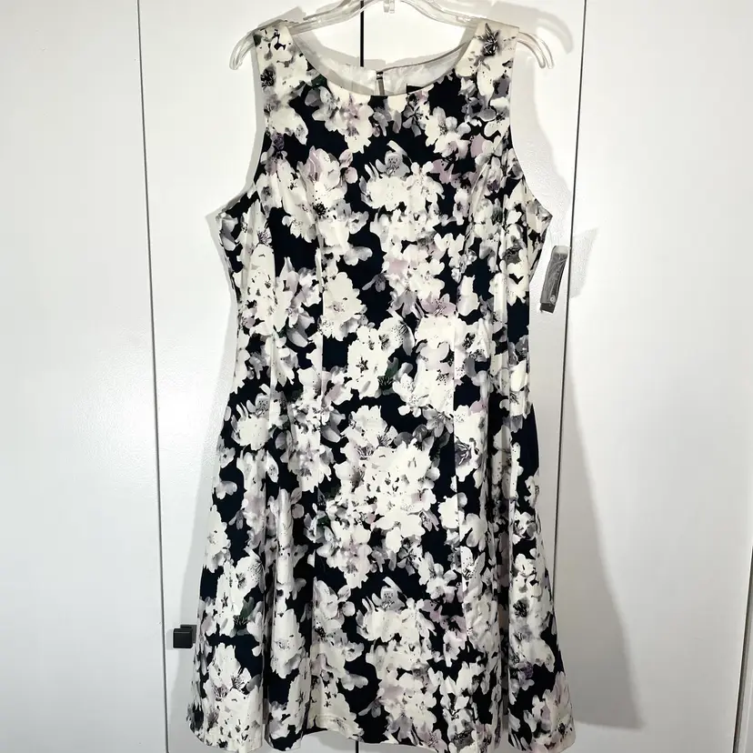 RN Studio Womens Size 18 Floral Dress Lined Ronni Nicole
