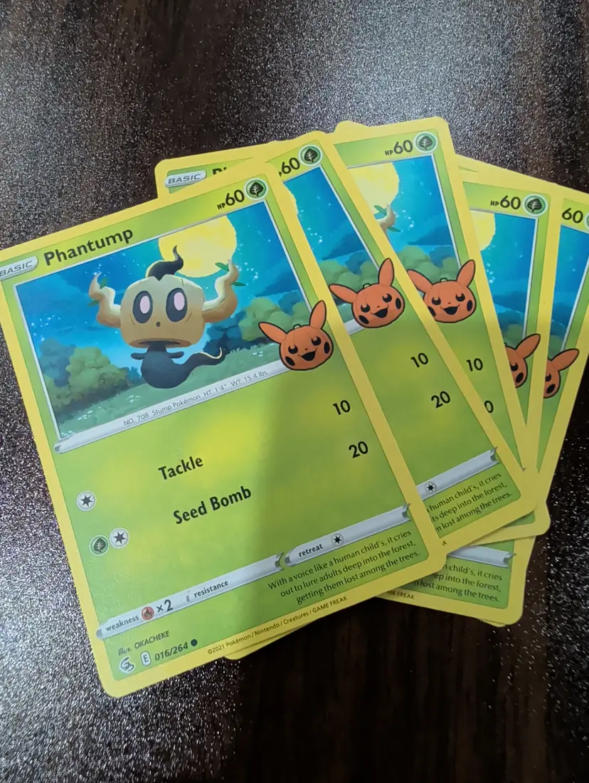 #01 Phantump custom 3d art card