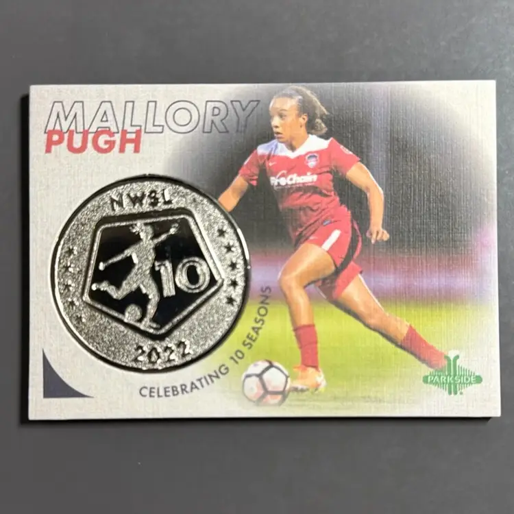 Mallory Pugh 2022 Parkside Paramount Coin - Washington Spirit - 500 Print Run - Women’s Soccer