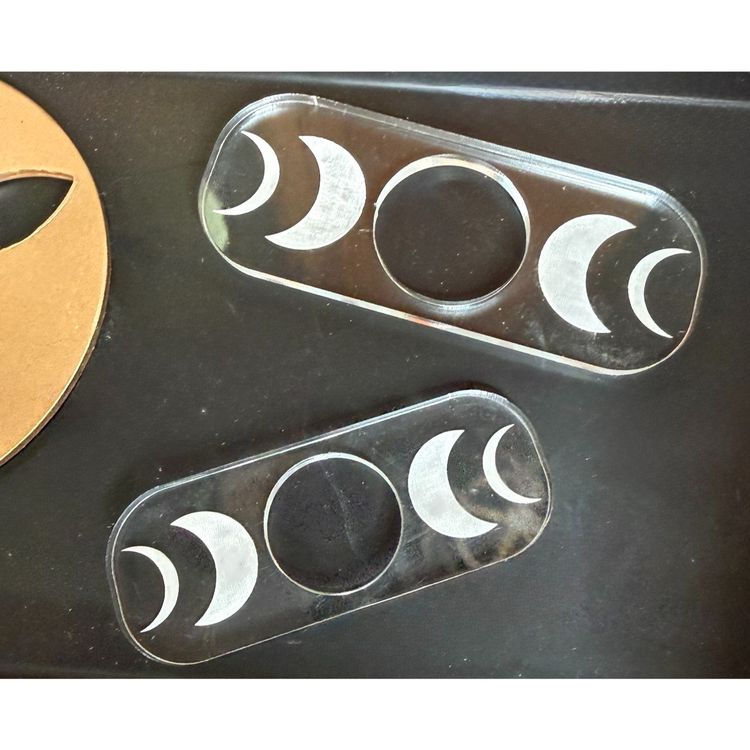 Moon Phases Crystal Sphere Holder