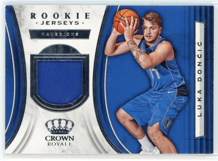 2018 Crown Royale LUKA DONCIC RC Rookie Jerseys #RJ-LD