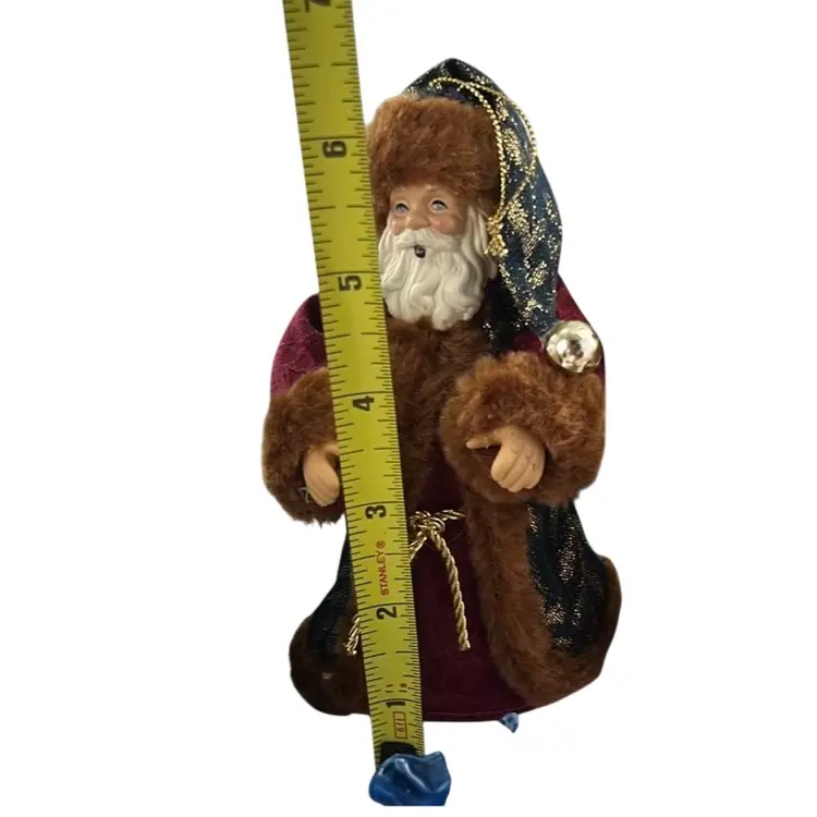 Santa Trio 
Christmas Ornament 
Tree Toppers