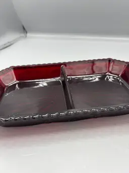 Avon Cape Cod Ruby dish